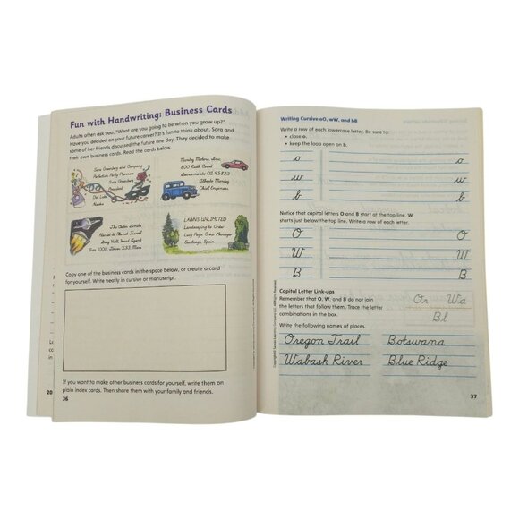 D'Nealian Handwriting Cursive Grade 5 Teacher's Edition Student Manuscripts NEW - Picture 13 of 16